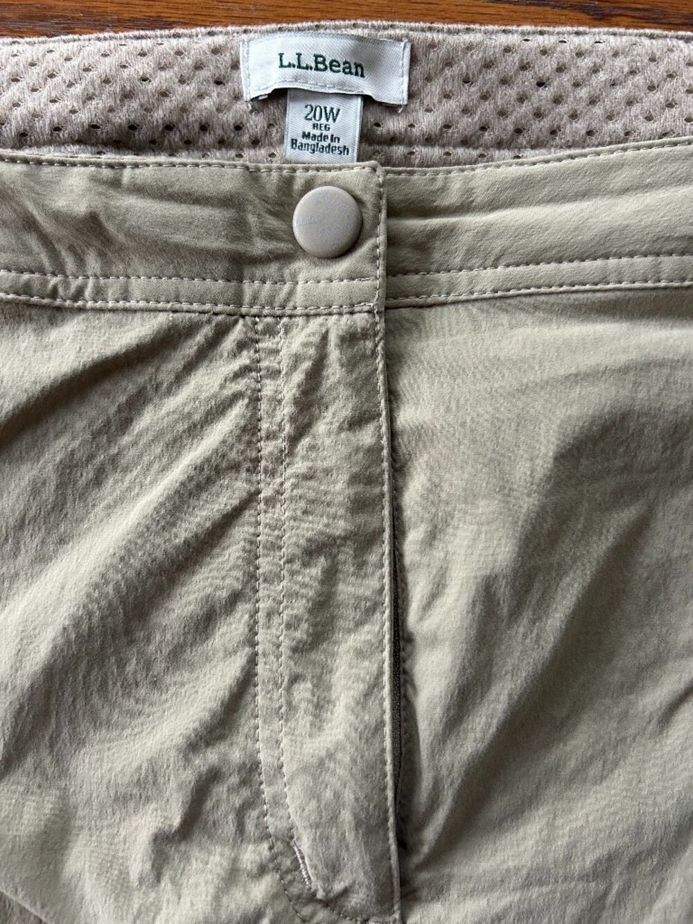LL Bean Ripstop Capris Women's Size 20W